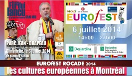 🔴 EUROfEST ROCADE – Montreal 2014 – cu Nicolae Furdui Iancu [2014-07-06] ED a 8-a