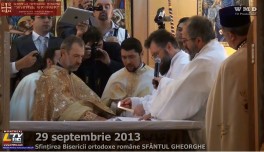 Sfintirea Bisericii Ortodoxe Romane din Saint Hubert – 29.09.2013