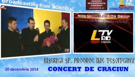 🔴 LIVE | 2014-12-20 Concert de Craciun – Biserica Sf. Prooroc Ilie Tesviteanu