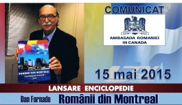 COMUNICAT |  Ambasada Romaniei din Ottawa