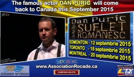 NEWS | Canada – Dan PURIC vă invită la teatru