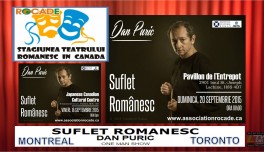 NEWS | Dan PURIC vă invită la teatru – Canada, stagiunea 2015