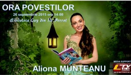 ORA POVESTILOR cu Aliona Munteanu – 26-09-2015