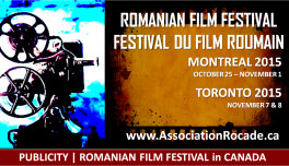 PUBLICITY | ROMANIAN FESTIVAL FILM in CANADA 2015
