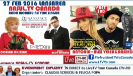 LANSARE Nasul TV Canada difuzat de LiveTVRO Canada în 27 februarie 2016 din Montreal