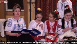 🔴 2016-03-05 Sărbătorile de primăvară la români la LiveTVRO Canada / MRTV.ca