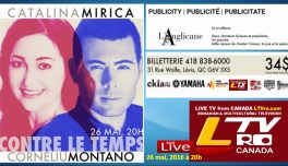 🔴 PUBLICITATE | Spectacle LIVE in 2016-05-26 avec Catalina MIRICA & Corneliu MONTANO