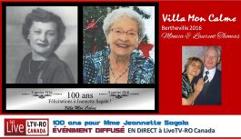 🔴 LIVE | 2016-01-06 Bertheville – ÉVÉNIMEMT – 100 ans pour Mme Jeannette Sagala