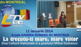 Ziua Culturii Nationale si a poetului Mihai Eminescu 2014-01-11