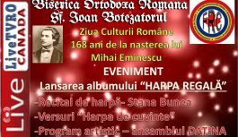 LIVE | Lansarea albumului ,,HARPA REGALĂ” al harpistei Stana Bunea