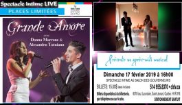 🔴 LIVE | Spectacle “GRANDE AMORE” à Montreal 2019.02.17