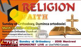 🔴 VIDEO | Sunday of Orthodoxy, Duminca ortodoxiei, MONTREAL – March 17, 2019
