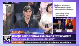🔴 Reactia Codrutei Kovesi legat de revocarea sa ca Procuror Sef DNA Romania – iunie 2018