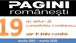 PAGINI ROMANESTI | 19 ani alături de comunitatea românească [2001-2020]