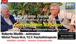 🔴 LIVE | 2020-11-15 Episode 07 «L’état dépressif et la dépression» – CONVERSATION AU SALON