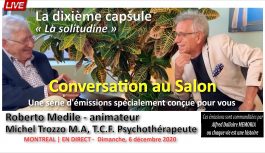 🔴 LIVE | 2020-12-06 Episode 10 «La solitudine» CONVERSATION AU SALON – Dernière de la saison