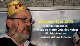 🔴 VIDEO | 2014-12-23 Colinde românești în metroul din Montreal cu jurnalist Adrian Ardelean