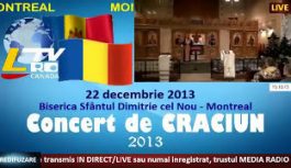 🔴 VIDEO | 2013-12-22 Concert de Craciun – Biserica Sf. Dimitrie cel Nou – Montreal