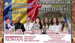 🔴 PUB | 2023-05-27 SPECTACOL: ZIUA ROMÂNILOR de PRETUTINDENI organizat la Domaine ROMAN de JRM