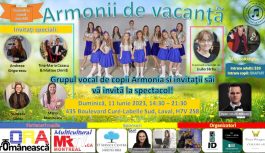 2023-06-11 | ARMONII de VACANȚĂ cu Grupul vocal de copii Armonia-Canada