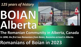 🔴 2023-07-15 & 16 | BOIAN – the oldest Romanian settlement in Canada -125 years of history. In the middle of Boian Community