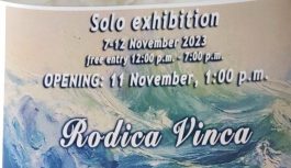 🔴 VIDEO | 2023-11-11 SOLO ART EXHIBITION – opening | Rodica Vinca – The light from my soul
