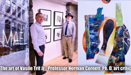 The art of Vasile Trif Jr presented by Professor Norman Cornett, Ph. D, Art critic. Maël Gallery, Montreal 2023