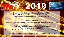 All our 2019 video productions, performances, TV shows, advertising, video reports and documentaries, interviews, live broadcasts, etc.