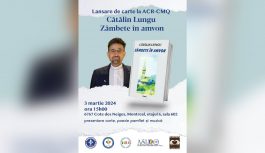 🔴 2024-03-03 Lansare de carte la ACR-CMQ |  Cătălin Constantin Lungu – Zâmbete în Amvon