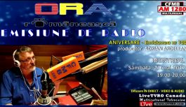 🔴 2017-05-27 | LIVE Emisiunea 100 – Ora Românească cu Jurnalist Adrian Ardelean la CFMB 1280 AM Montreal