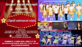 🔴 2025-06-01 | COPIII COLOREAZĂ VIAȚA – SPECTACOL cu Grupul vocal de copii ARMONIA și invitații săi